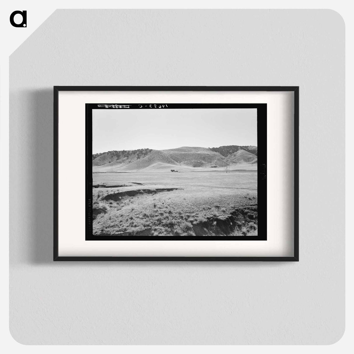 Between Tulare and Fresno, California - Dorothea Lange Poster.