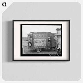 アートポスター-Circus Wagon, Alger, Montana
 - ラッセル リー Poster.