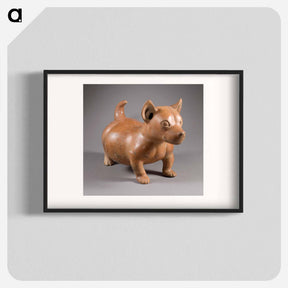 アートポスター-Standing Dog
 - セントルイス美術館 Poster.