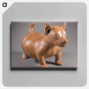 アートパネル-Standing Dog
 - セントルイス美術館 Canvas.