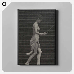 アートパネル-Skipping Woman
 - エドワード マイブリッジ Canvas.