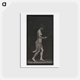 アートポストカード-Skipping Woman
 - エドワード マイブリッジ Postcard.