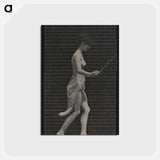 アートポストカード-Skipping Woman
 - エドワード マイブリッジ Postcard.