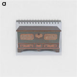 アートメモ帳-Chest over Drawers
 - バーンズ・コレクション Memo.