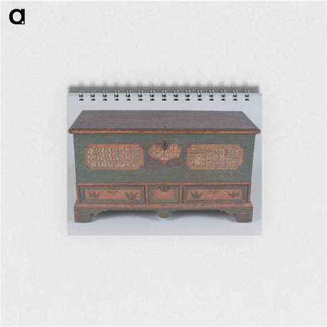 アートメモ帳-Chest over Drawers
 - バーンズ・コレクション Memo.
