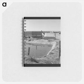 アートメモ帳-Ditch bank camp for migrant agricultural workers - ドロテア ラング Memo.