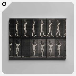 アートパネル-Woman with Basket
 - エドワード マイブリッジ Canvas.