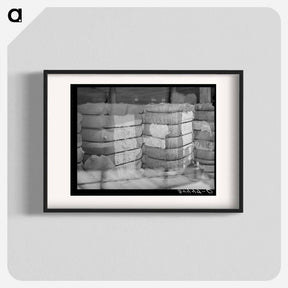 アートポスター-Cotton Bales
 - ラッセル リー Poster.