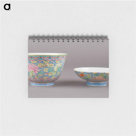 アートメモ帳-Floral Sprays Bowl
 - セントルイス美術館 Memo.