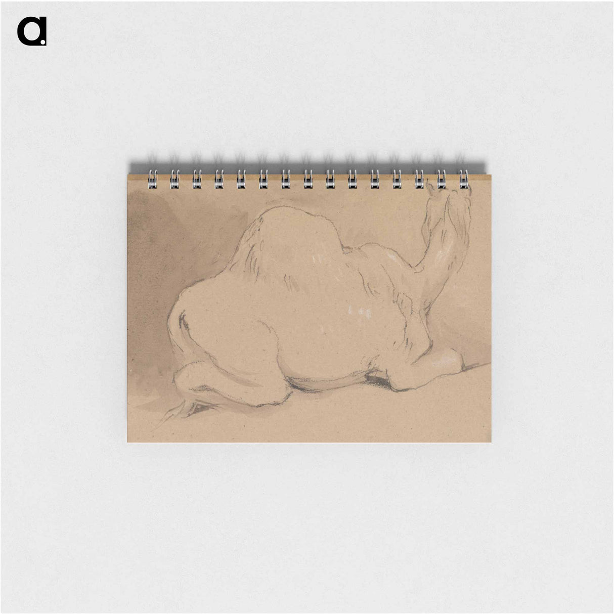 アートメモ帳-A Camel Resting
 - イェール大学アートギャラリー Memo.
