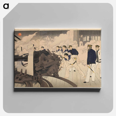 アートパネル-Imperial Navy Gunfire
 - セントルイス美術館 Canvas.