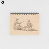 アートメモ帳-Two Girls Seated
 - イェール大学アートギャラリー Memo.