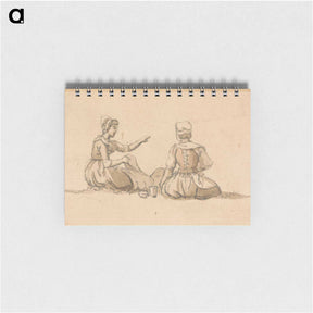 アートメモ帳-Two Girls Seated
 - イェール大学アートギャラリー Memo.
