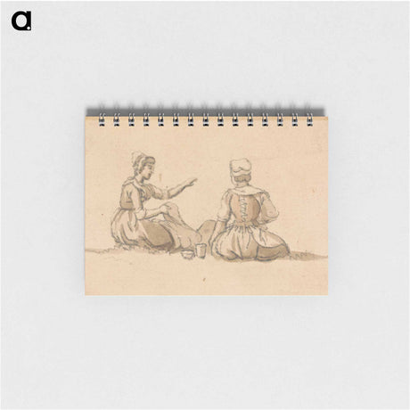 アートメモ帳-Two Girls Seated
 - イェール大学アートギャラリー Memo.