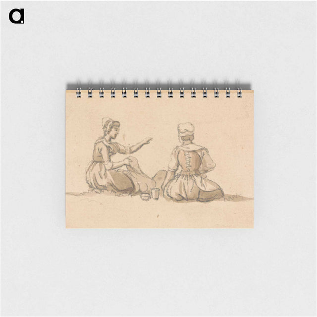 アートメモ帳-Two Girls Seated
 - イェール大学アートギャラリー Memo.