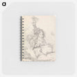 アートメモ帳-Hussar with High Plume in His Helmet, Mounted on a Horse, With High Held Swishing Tail
 - イェール大学アートギャラリー Memo.