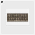 アートポストカード-Animal Locomotion
 - エドワード マイブリッジ Postcard.