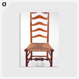 アートポストカード-Ladder-Back Chair
 - バーンズ・コレクション Postcard.
