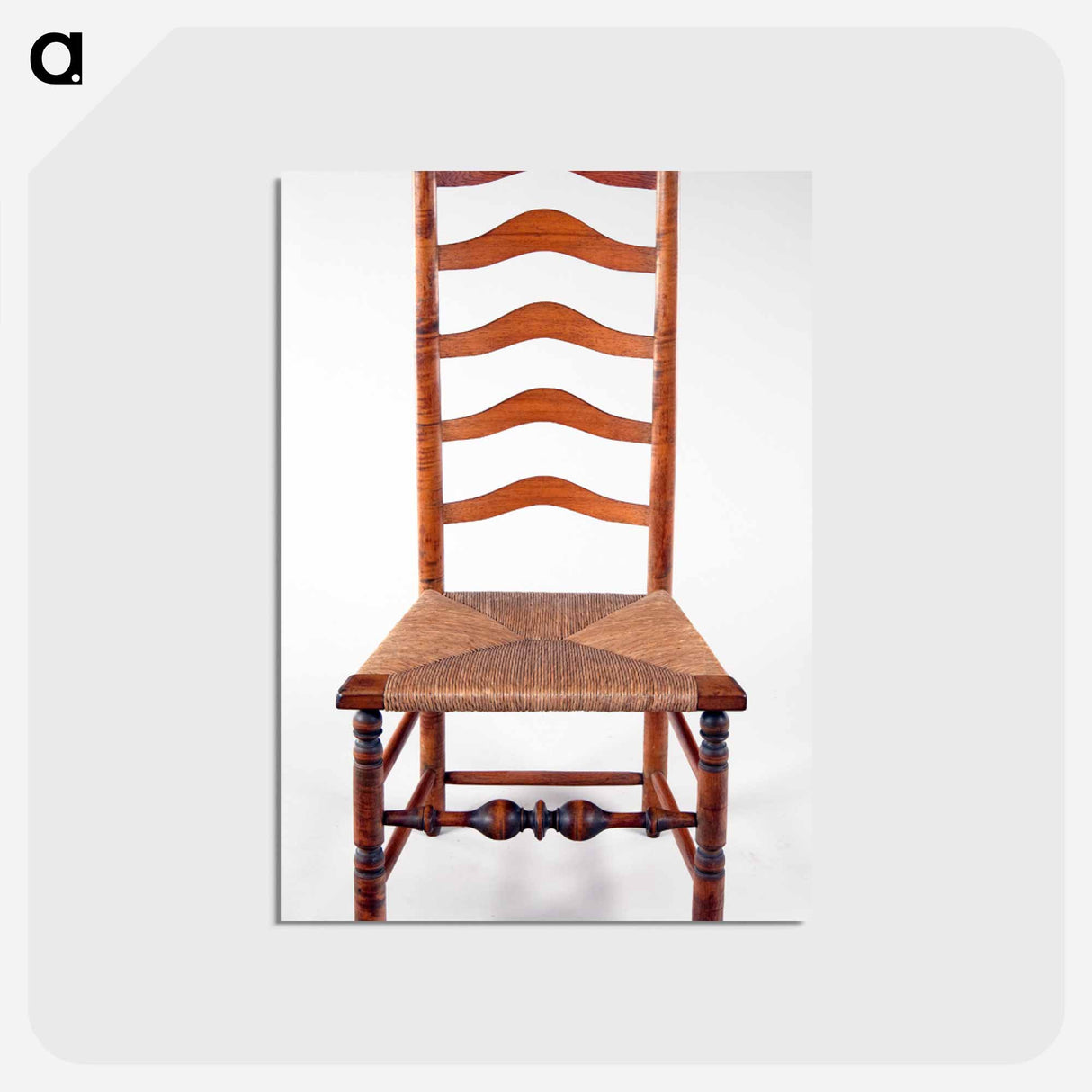 アートポストカード-Ladder-Back Chair
 - バーンズ・コレクション Postcard.