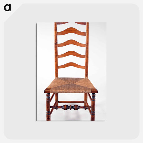 アートポストカード-Ladder-Back Chair
 - バーンズ・コレクション Postcard.
