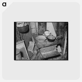 アートポストカード-San Antonio Kitchen
 - ラッセル リー Postcard.
