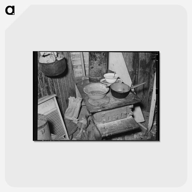 アートポストカード-San Antonio Kitchen
 - ラッセル リー Postcard.