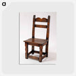 アートポストカード-Side Chair
 - バーンズ・コレクション Postcard.