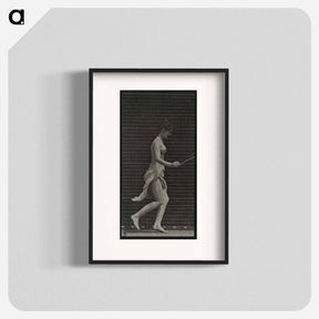 アートポスター-Skipping Woman
 - エドワード マイブリッジ Poster.