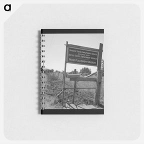アートメモ帳-Oregon, Marion County, near West Stayton - ドロテア ラング Memo.