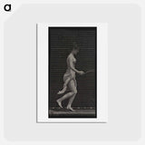 アートポストカード-Skipping Woman
 - エドワード マイブリッジ Postcard.