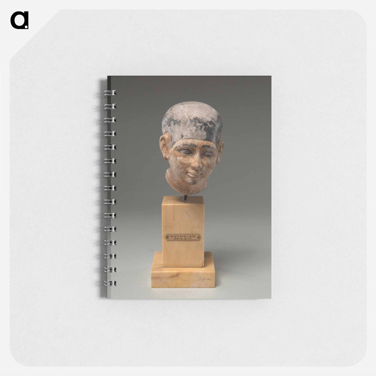 アートメモ帳-Head of a Man from a Ka Statue
 - バーンズ・コレクション Memo.