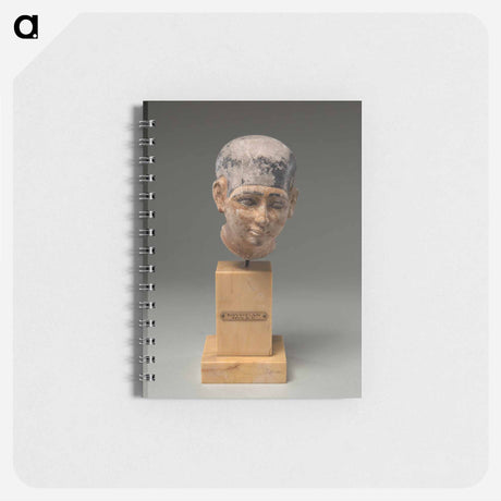 アートメモ帳-Head of a Man from a Ka Statue
 - バーンズ・コレクション Memo.