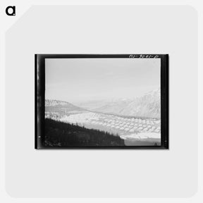 アートポストカード-Mouat Chromite Mine
 - ラッセル リー Postcard.