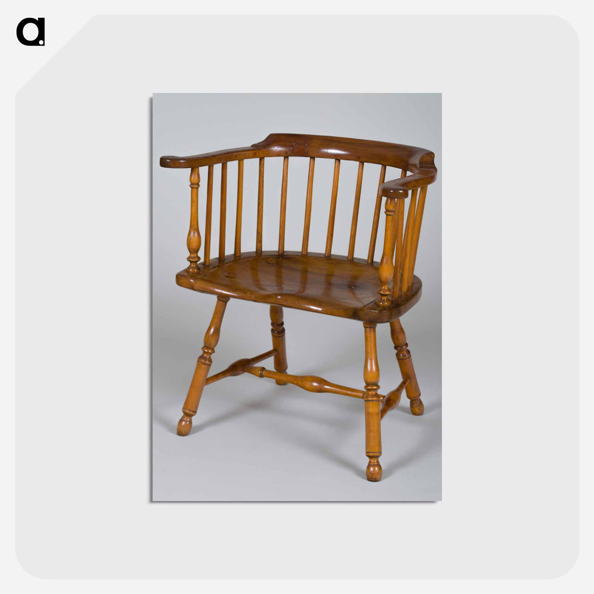 アートポストカード-Windsor Armchair
 - バーンズ・コレクション Postcard.