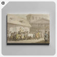 アートパネル-A Horse Sale in Hopkins's Repository, Barbican
 - イェール大学アートギャラリー Canvas.