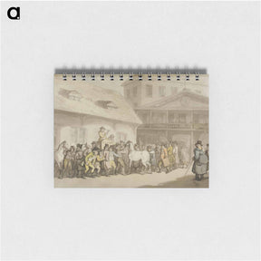 アートメモ帳-A Horse Sale in Hopkins's Repository, Barbican
 - イェール大学アートギャラリー Memo.