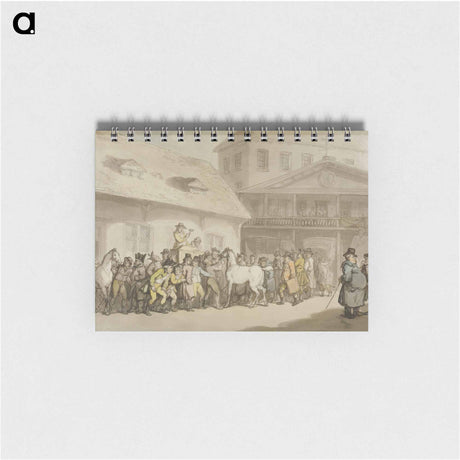 アートメモ帳-A Horse Sale in Hopkins's Repository, Barbican
 - イェール大学アートギャラリー Memo.