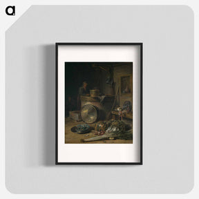 アートポスター-Peasant Interior with Woman at a Well
 - セントルイス美術館 Poster.