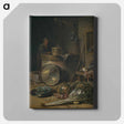 アートパネル-Peasant Interior with Woman at a Well
 - セントルイス美術館 Canvas.