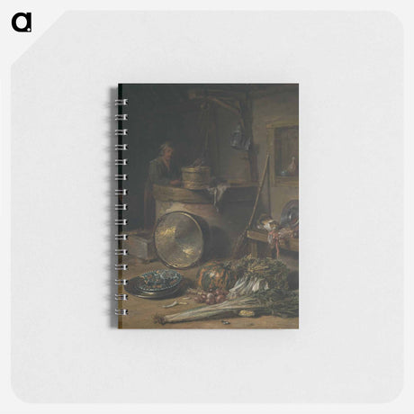 アートメモ帳-Peasant Interior with Woman at a Well
 - セントルイス美術館 Memo.