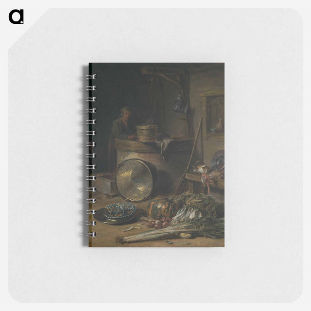 アートメモ帳-Peasant Interior with Woman at a Well
 - セントルイス美術館 Memo.