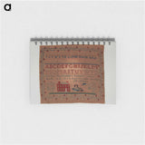アートメモ帳-Lonesome Ridge Sampler
 - バーンズ・コレクション Memo.