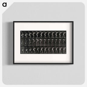 アートポスター-Man with Trunk
 - エドワード マイブリッジ Poster.