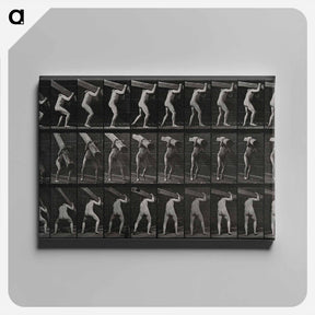 アートパネル-Man with Trunk
 - エドワード マイブリッジ Canvas.