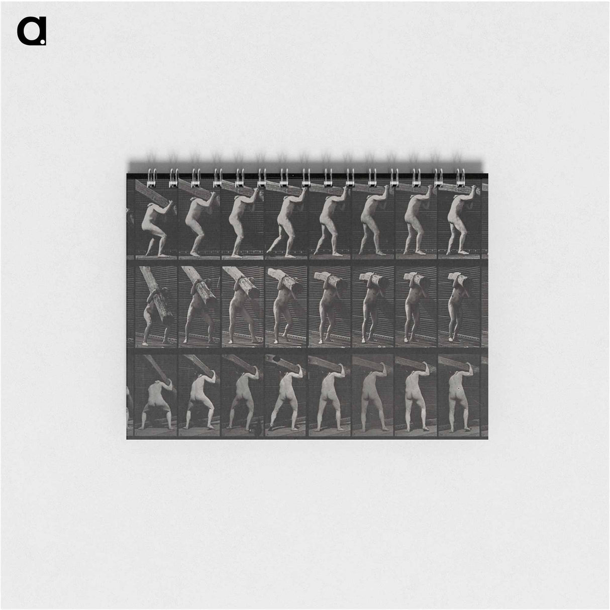 アートメモ帳-Man with Trunk
 - エドワード マイブリッジ Memo.