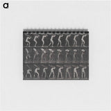 アートメモ帳-Man with Trunk
 - エドワード マイブリッジ Memo.