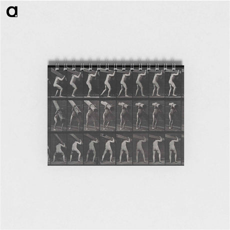 アートメモ帳-Man with Trunk
 - エドワード マイブリッジ Memo.