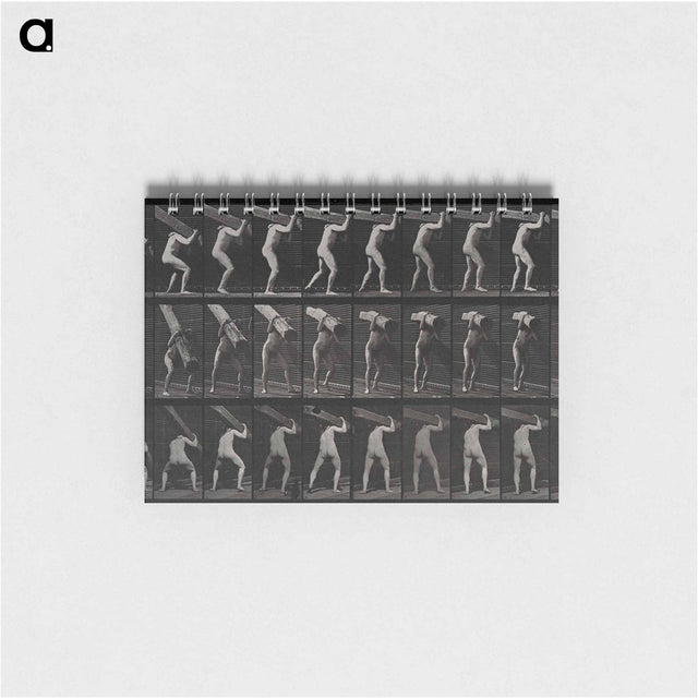 アートメモ帳-Man with Trunk
 - エドワード マイブリッジ Memo.