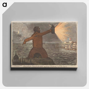 アートパネル-Telegraph Making Signals in the Dark
 - イェール大学アートギャラリー Canvas.