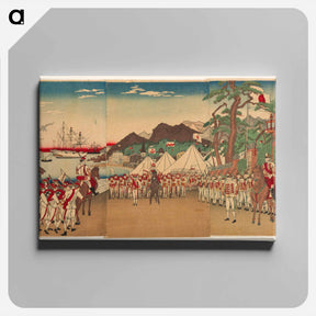 アートパネル-Protecting the Consulate
 - セントルイス美術館 Canvas.
